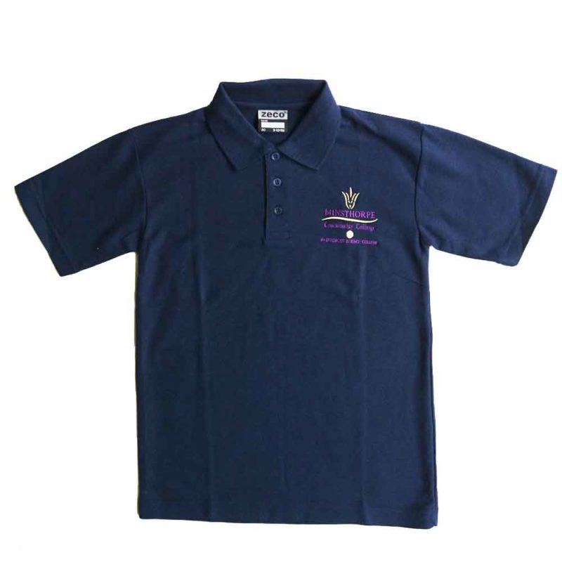 Minsthorpe Navy PE Polo - Briggs Uniform