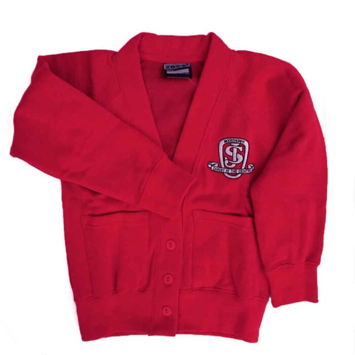 st josephs-red-sweat-cardigan